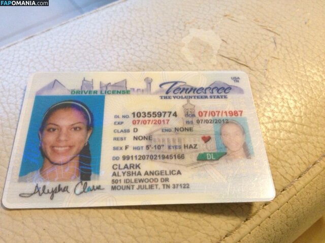 Alysha Clark Nu Foto vazada #38