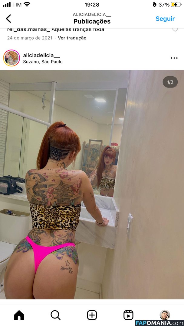 Alicia Delícia / aliciadelicia__ / caricia_cinema Nu OnlyFans  Foto vazada #2
