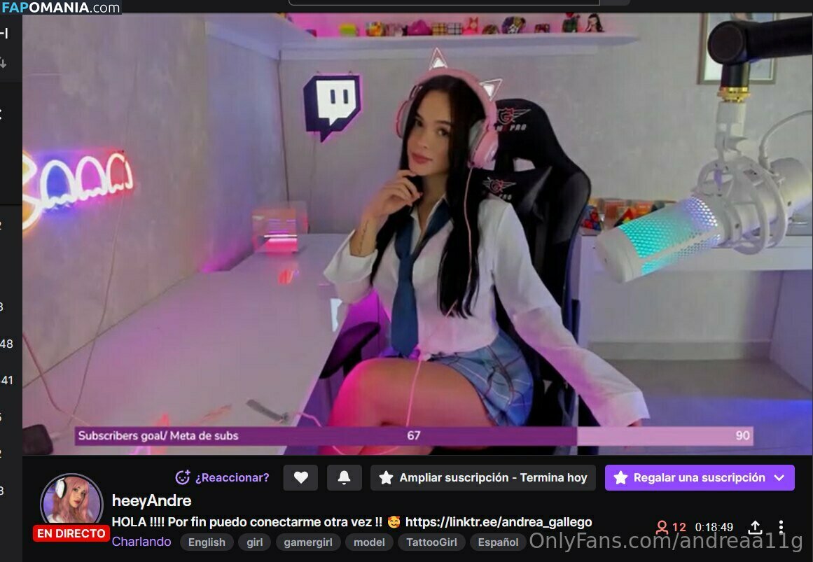 andreaa11g Nu OnlyFans  Foto vazada #48