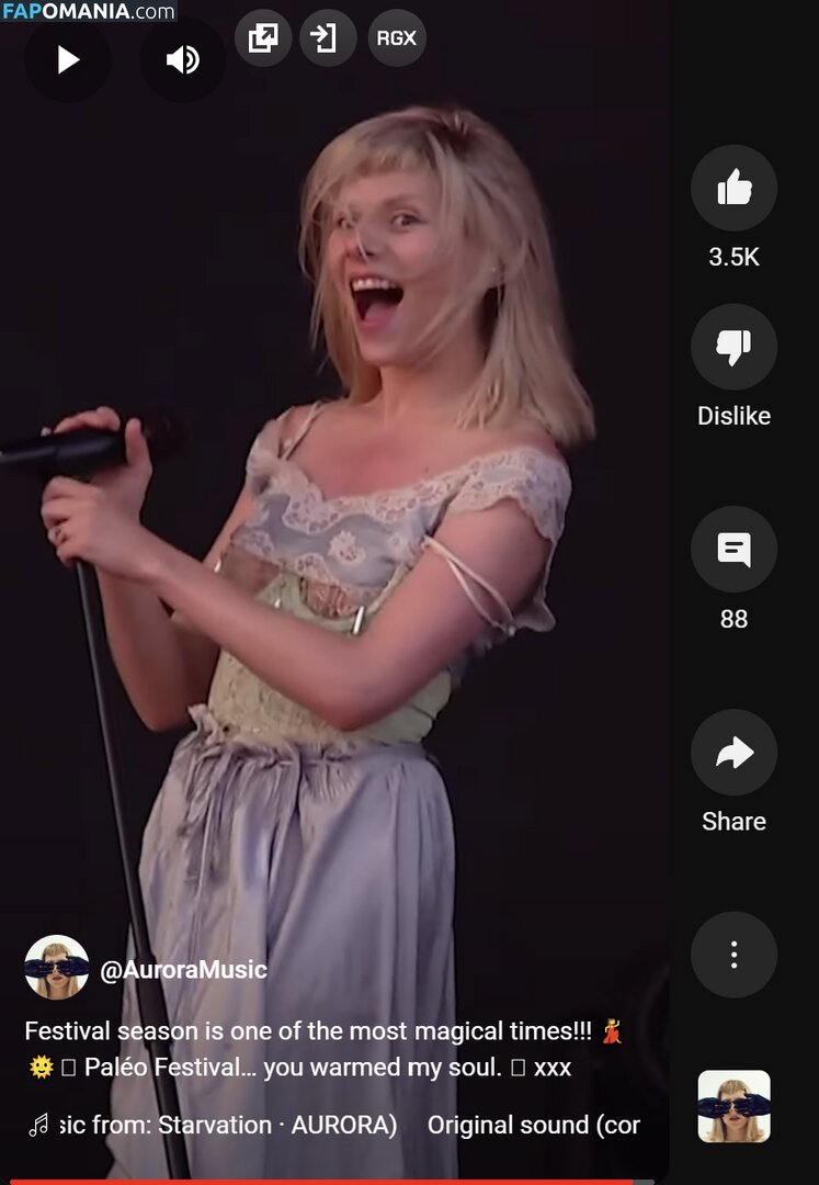 Aurora Aksnes / auroramusic / singer Nu OnlyFans  Foto vazada #200