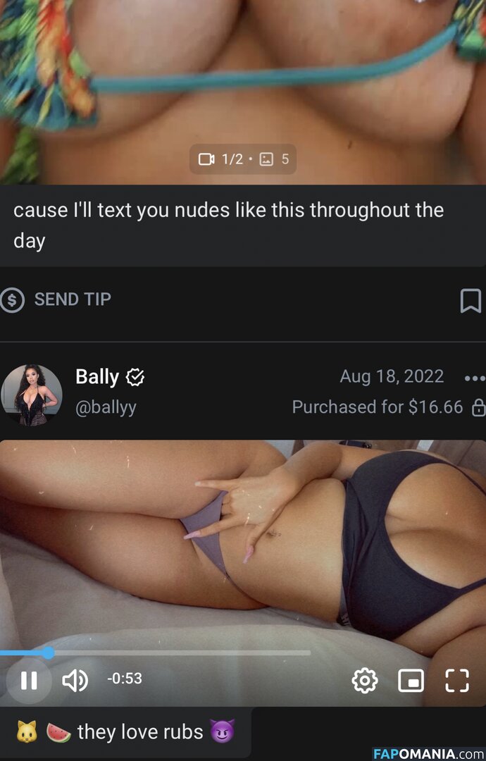 Ballyy / b.ballyy Nu OnlyFans  Foto vazada #3