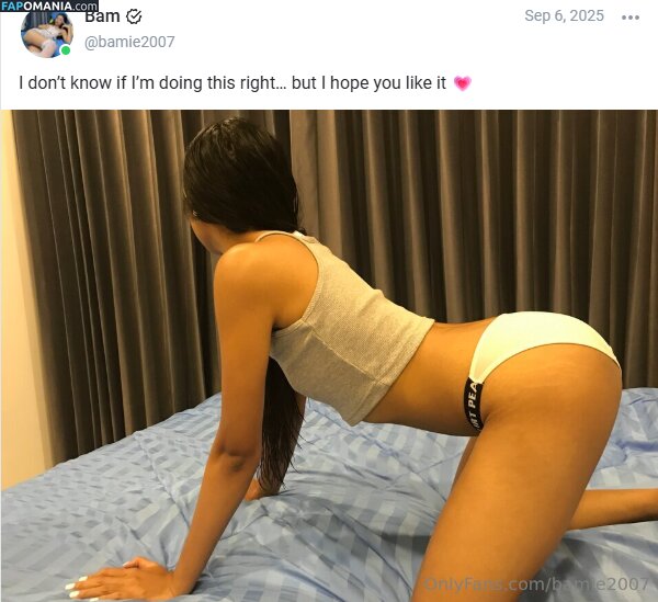 bamie07 / bamie2007 Nu OnlyFans  Foto vazada #3