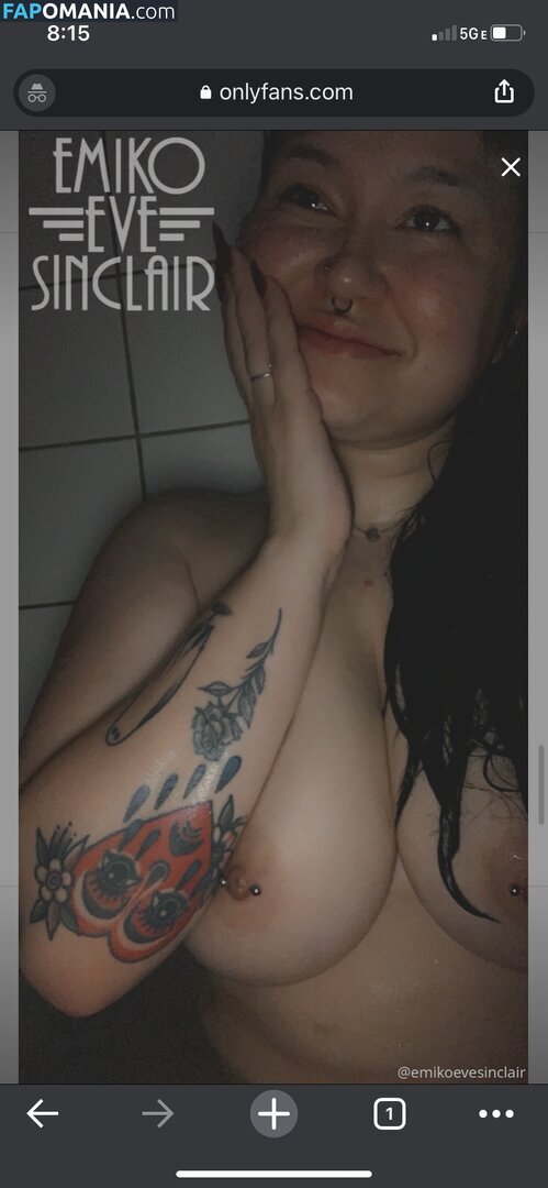 emikoevesinclair / katherine hershey / katie hershey / katieemiko3 / twitchywitchygoth Nu OnlyFans  Foto vazada #7