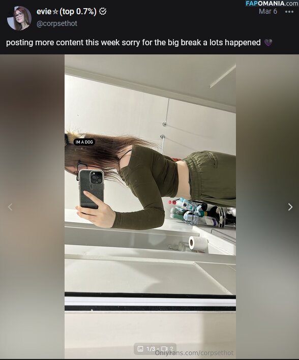 Evie Nu OnlyFans  Foto vazada #13