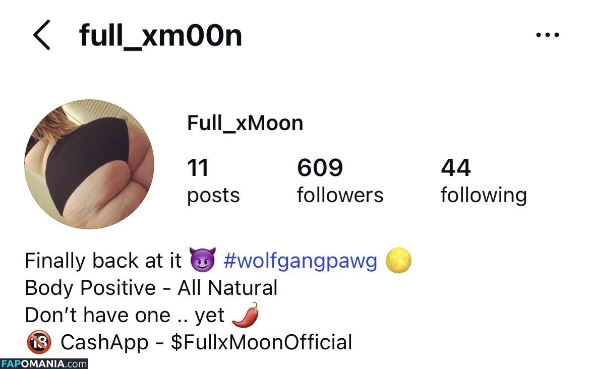 Full_xMoon / full_x_moon_official / fullxmoon Nu OnlyFans  Foto vazada #2