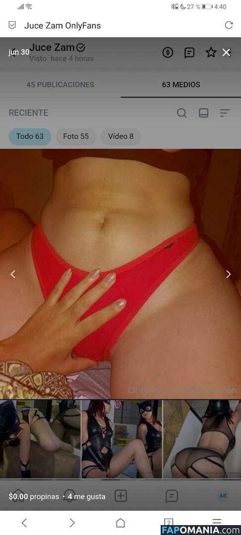 Juce Zam / julissazan / yucezam Nu OnlyFans  Foto vazada #4