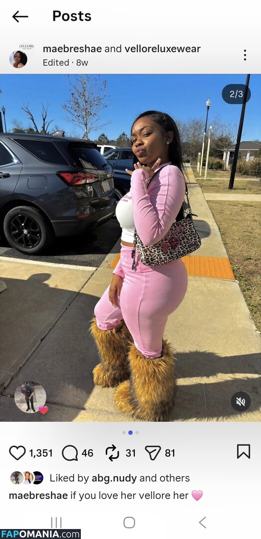 Maebreshae / nofilterkay Nu OnlyFans  Foto vazada #2