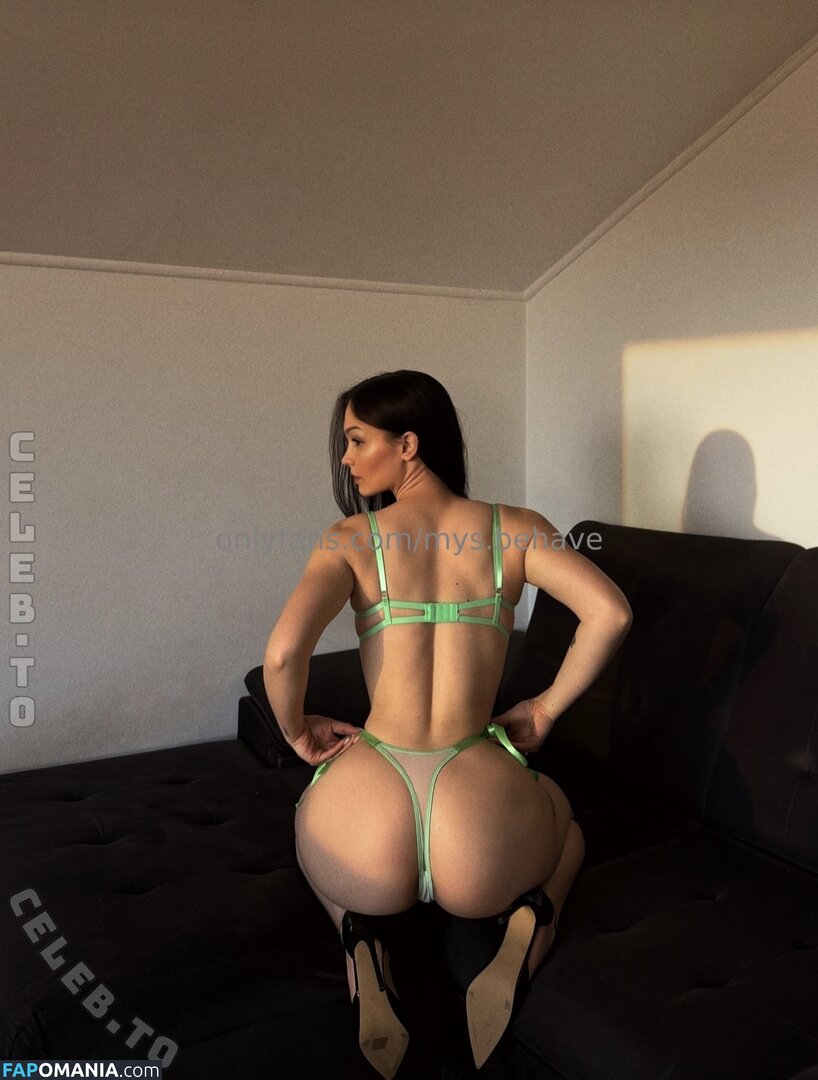 Miss Behave / Mys-behave / https: / mys.behave / mys_behav3 / mys_behave Nu OnlyFans  Foto vazada #5