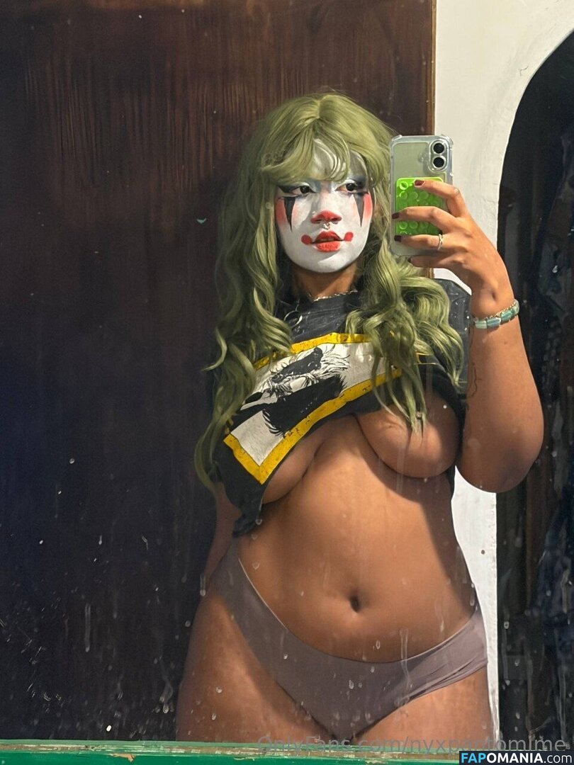 Nyx.Pantomime / NyxPan / Pantomimepleasures / https: / le.performer / nyxpantomime / pantomimeclown Nu OnlyFans  Foto vazada #6