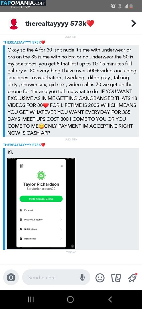 Akaficialtayyyy_ / Playwithtayyy / tayler_lauren2 / tayyy_moneyy Nu OnlyFans  Foto vazada #177