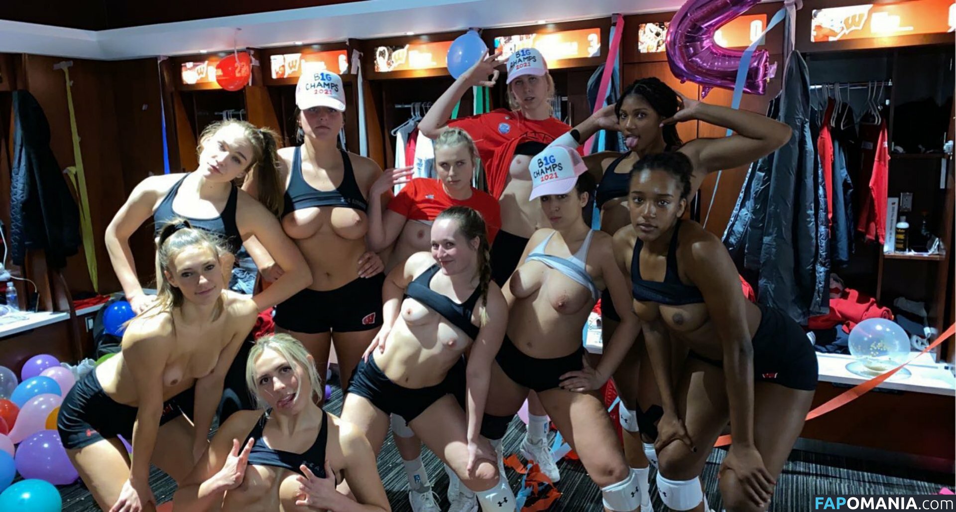 Wisconsin Volleyball Team / badgervb Nu OnlyFans  Foto vazada #1