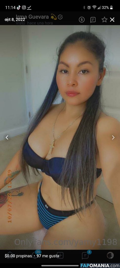 Irma Guevara / yamy1198 Nu OnlyFans  Foto vazada #14